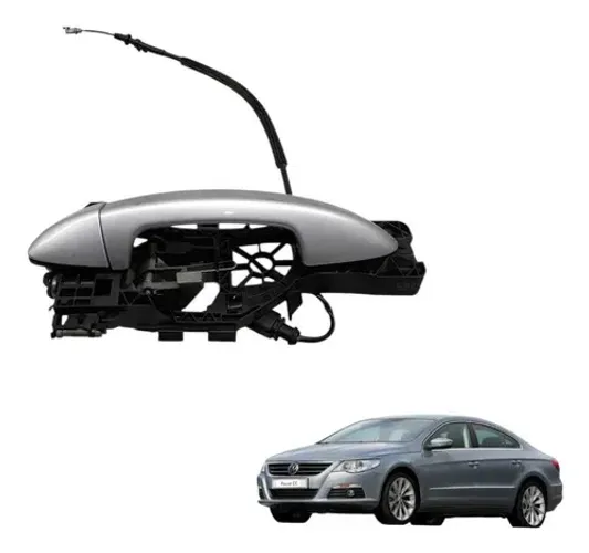 Maçaneta Externa Traseira Esquerda Vw Passat Cc 2011 Traseira