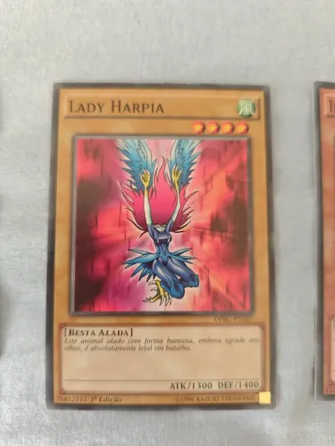Carta Lady Harpia - Yu-Gi-Oh!