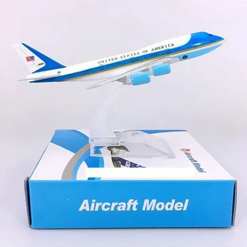 Avião Miniatura Avião B747 Force One - NOVO!!