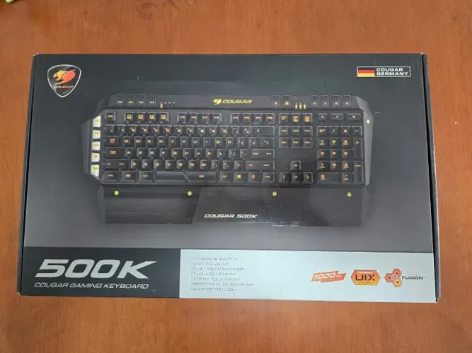 Teclado Gamer Membrana Cougar Gaming 500k