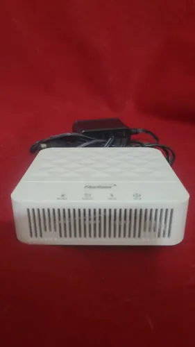Modem FiberHome Mini AN5506-01-A Branco AES fibra ótica usado
