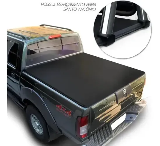 Capota Marítima Flashcover Frontier Cabine Dupla 2002 à 2008 Trek