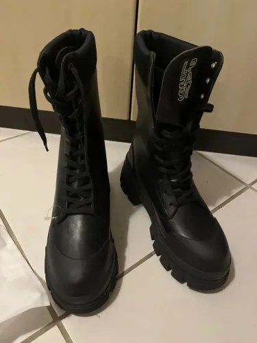 Bota Coturno Preta LP EASY coturno