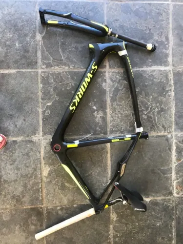 2012 S-Works Roubaix SL3 OSBB - Quadro e Garfo Carbono