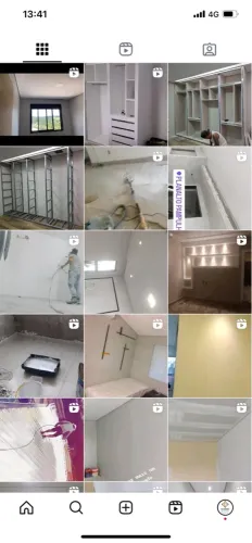 Gesso e pintura em geral 