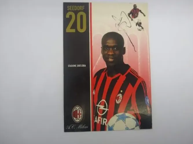 Cartao Postal Milan: Jogador Seedorf