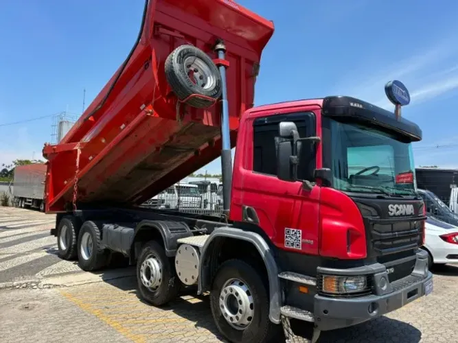 Scania P310 Bi truck Basculante