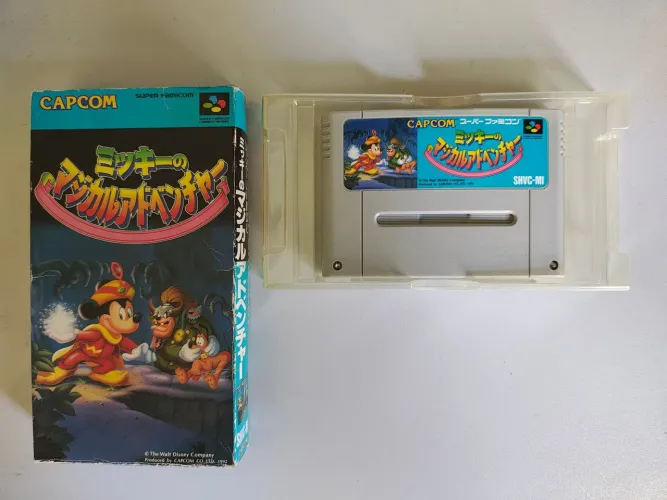Jogo Original Mickey Magical Quest - Super Famicom/SNES