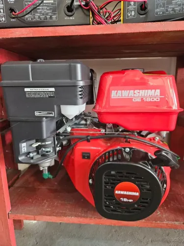 Motor Kawashima 18HP Gasolina 4 tempos partida elétrica