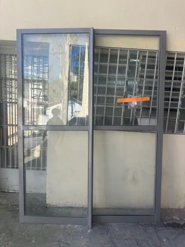 Porta balcão cinza linha Gold premium 