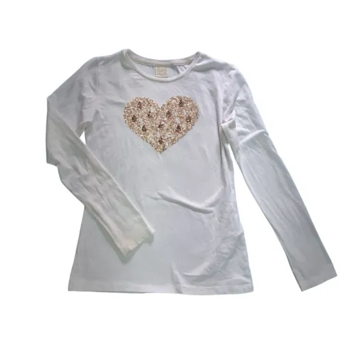 Camiseta manga longa Zara Girls