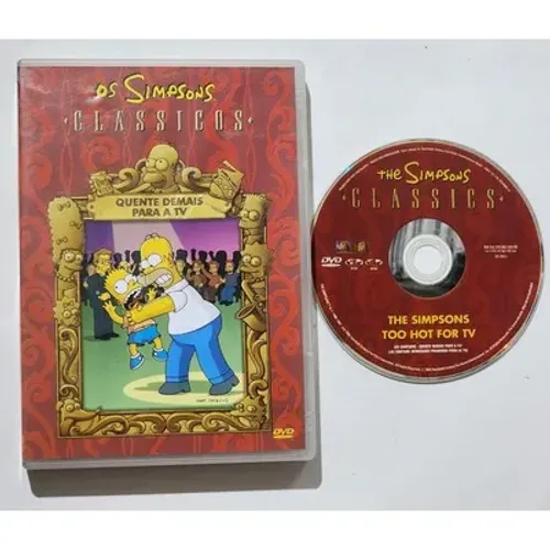 Dvd The Simpsons - Classicos- Quente demais para a TV