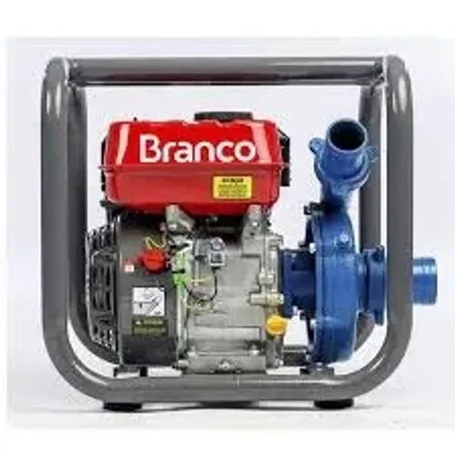 Motobomba Centrífuga à Gasolina 2.1/2 x 2 Pol. 6,5CV Partida Manual Branco