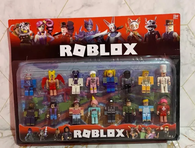 16 Bonecos Roblox - Coleção Completa