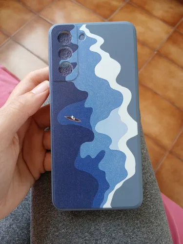 Capa para Celular com Design de Oceano - Samsung