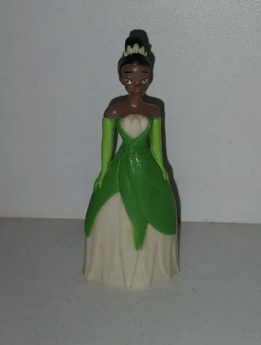 BONECO DISNEY MINIATURA TIANA A PRINCESA E O SAPO ORIGINAL