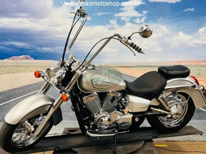 HONDA Shadow 750 Prata -2010- 74.318Km