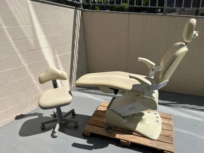 Cadeira Olsen estética e HOF<br><br>Estofamentos íntegros 