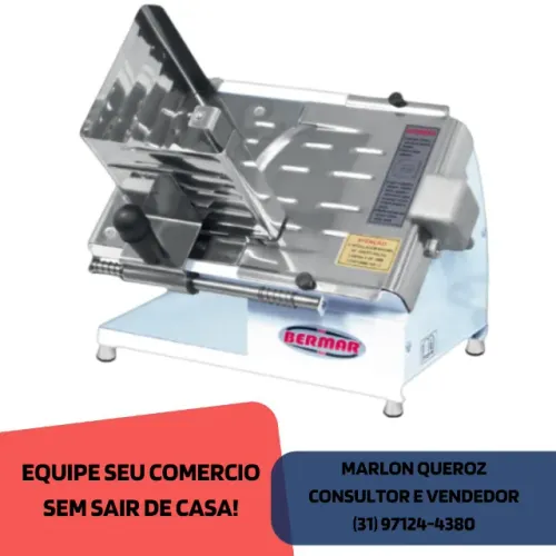 Fatiador de Frios Bermar Semi Automático Lâmina 22CM Bivolt