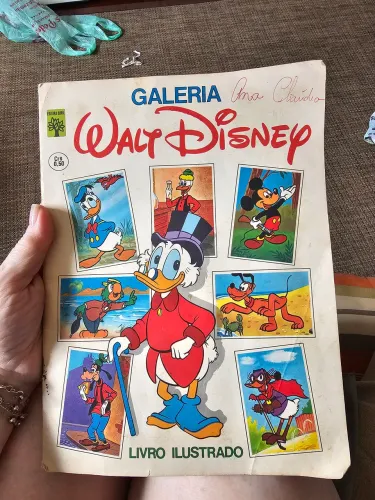 Livro Ilustrado Galeria Walt Disney - Colecionador