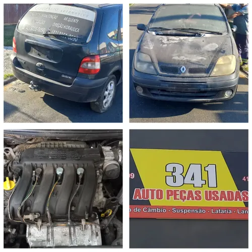 Peças Usadas Renault Scénic 1.6 gasolina 