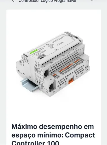 Controlador compact 100 Wago