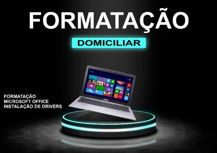 Formatação Computador ou Notebook Serviço a Domicilio