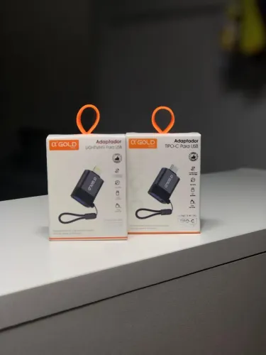 Adaptador Lightning para USB e Tipo-C para USB - X GOLD