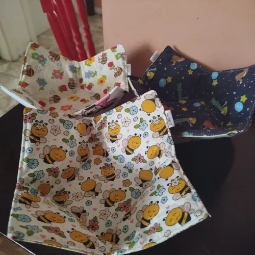 Porta tigela de sopa artesanato, suporte para as mãos