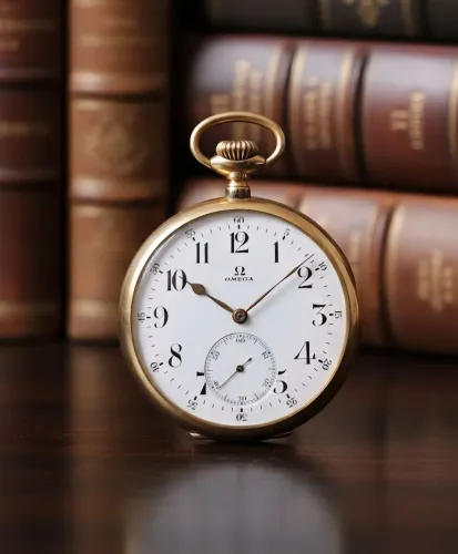 Relogio de bolso Omega em Ouro 18k