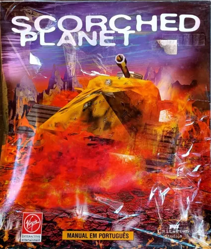cd de jogos scorched planet manual português ficção lacrado 111cx