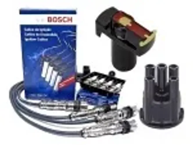 Cabos Velas Tampa Rotor Bosch Gol G2 1.0 Gasolina Spi 1 Bico