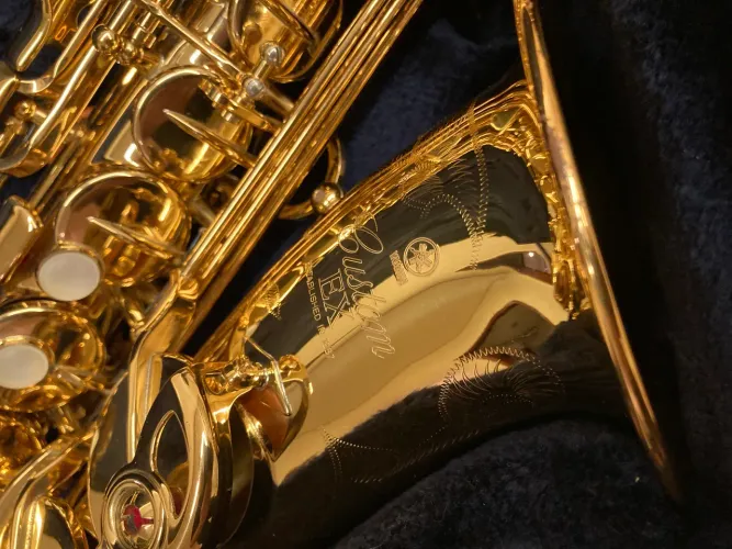 Sax Alto Yamaha Custon EX Top de Linha 
