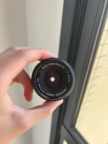 Lente SMC Pentax-M 50mm f/2 - Mount PK (Analógica/Vintage)