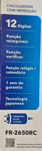 Calculadora com impressão