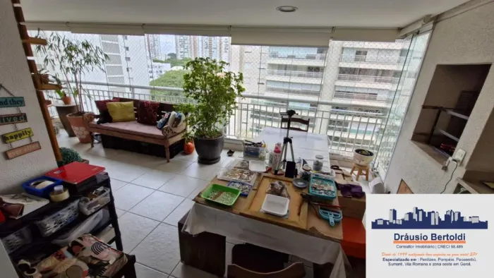 ALORI VILA ROMANA, 4 DORMS+ ESCRIT,180M2, GOURMET,COND CLUBE