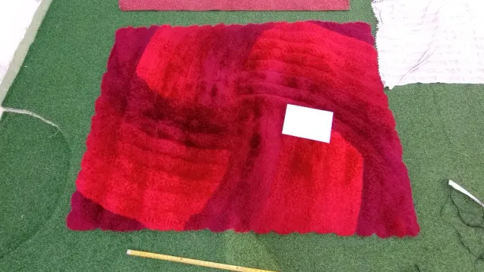 tapete vermelho fofo