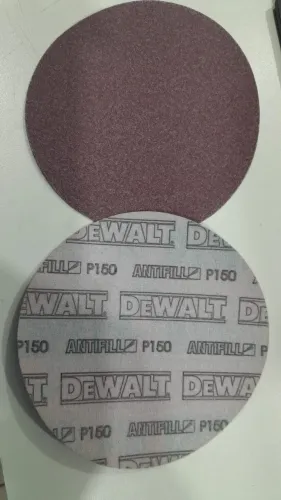 disco de lixa com sistema autoaderente (tipo Fixa Fácil/velcro), P 150G 5 polegadas