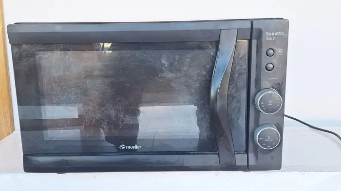 Forno Elétrico de Bancada Mueller Sonetto Stile 44 Litros Preto Fosco