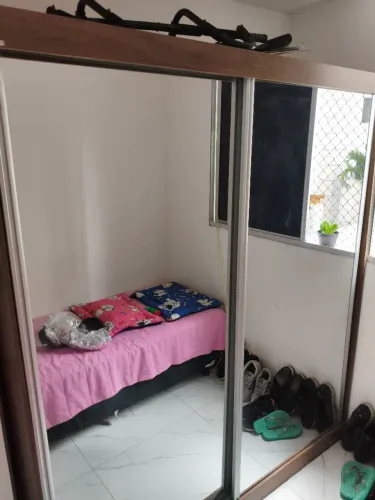 Par de Portas com Espelho Inteiro para Guarda-Roupa - 192 x 92 cm