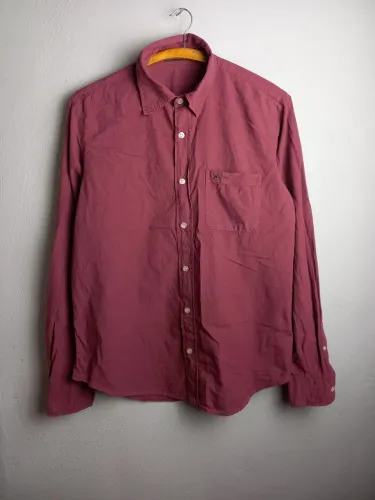 Camisa social Polo Play manga longa P