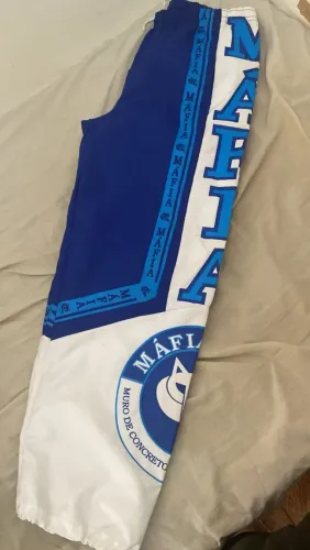 Calça máfia azul original