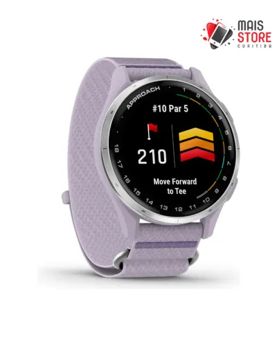 Relógio Garmin Approach J1 - Lilac- 43mm -010-03898-10 LACRADO NA CAIXA