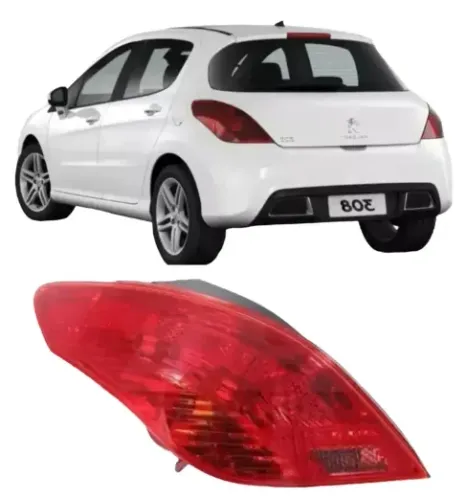 Lanterna Peugeot 308 2012/2013/2014/2015/2016 Lado Esquerdo
