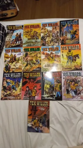 COLEÇÃO TEX WILLER 13 EDIÇÕES MYTHOS LOTE COMPLETO