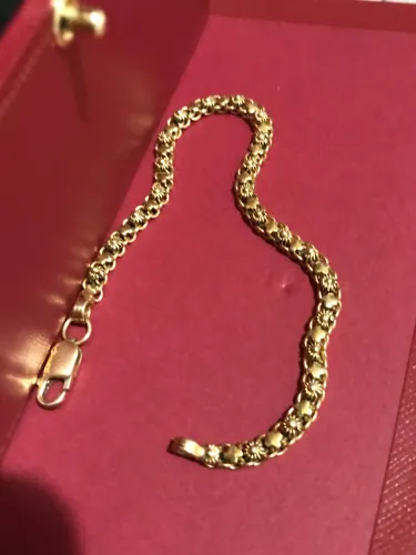 PULSEIRA DE PRATA BANHADO OURO 18k