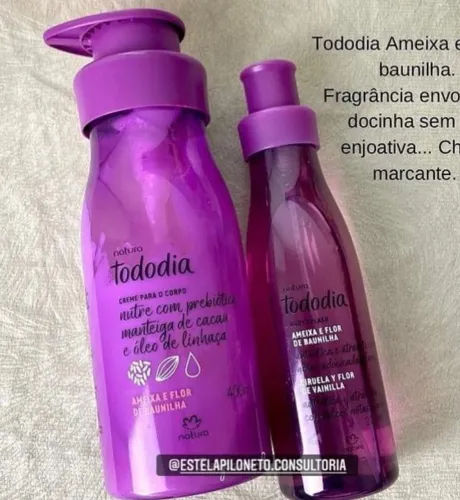 Promoção Kit Tododia Ameixa e Flor de Baunilha