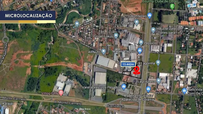 Galpao na Br-153 com anel viário melhor localização para sua empresa na Grande Goiânia