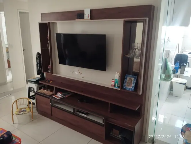 Rack painel e sofá 