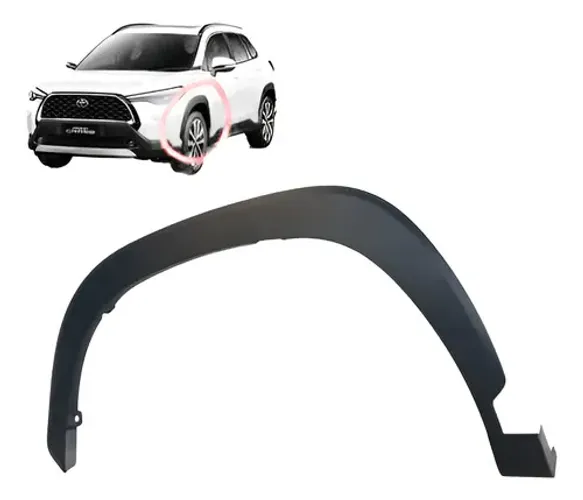 Alargador Dianteiro Esquerdo Corolla Cross 2021 A 2023  1
